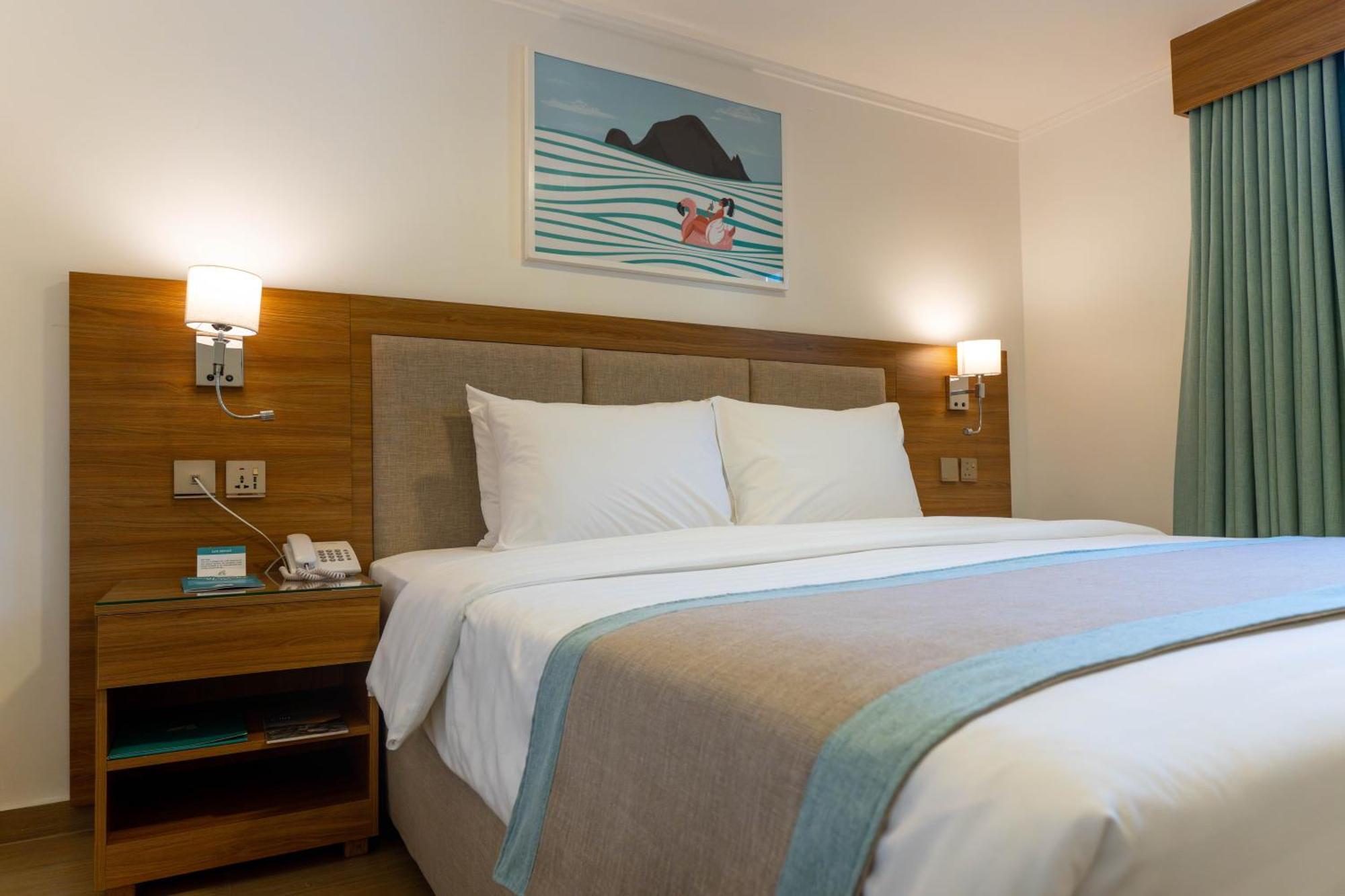 Sandy Beach Hotel & Resort Al Aqah Dış mekan fotoğraf
